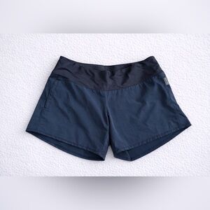 Oiselle Women’s Black Running Shorts Athletic Workout Built-In Liner Performance